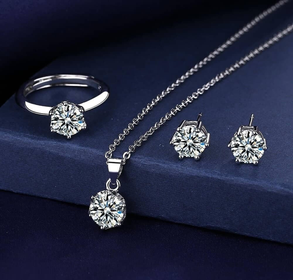 Engagement pendant set