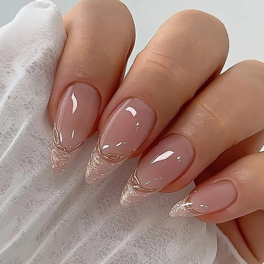 Nude Glam Nails