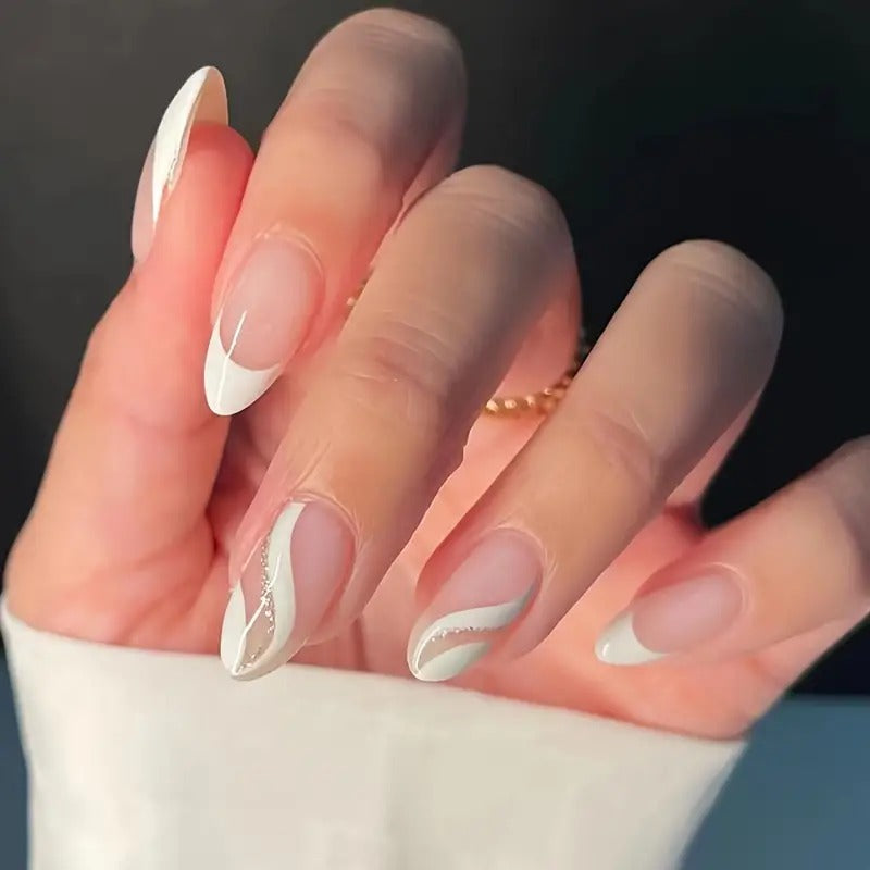 Glam french Nails