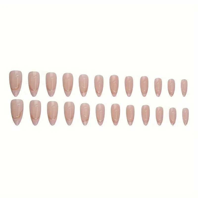 Nude Glam Nails