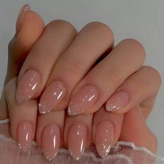 Glossy Glamour Nails